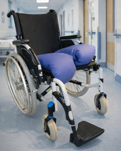 Rollstuhl bei Amputation 2